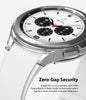 Samsung Galaxy Watch 4 Classic 42mm Case| Slim Series| Clear + White