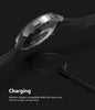 Samsung Galaxy Watch 4 44mm Case| Slim Series| Clear + Dark Chrome