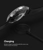 Samsung Galaxy Watch 4 Classic 46mm Case| Slim Series| Clear + White