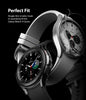 Samsung Galaxy Watch 4 Classic 46mm Case| Slim Series| Clear + White
