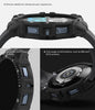 Samsung Galaxy Watch 5/4 44mm Case  | Fusion-X Series | Black (White Index)