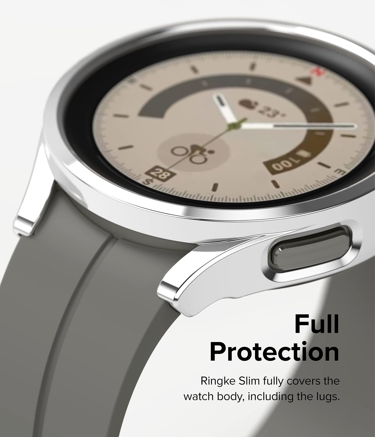 Samsung Galaxy Watch 5 Pro 45mm Case| Slim Series| Matte Black
