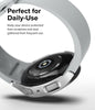 Samsung Galaxy Watch 6 40mm Case| Slim Series | Clear + Chrome