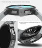 Samsung Galaxy Watch 6 40mm Case| Slim Series | Clear + Dark Chrome