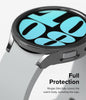 Samsung Galaxy Watch 6 44mm Case| Slim Series | Clear + Dark Chrome