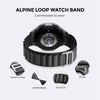 Alpine Loop Straps| Samsung Galaxy Watch 5 40mm 44mm/Galaxy Pro 5 45mm/Galaxy Watch 4 40mm 44mm | Black