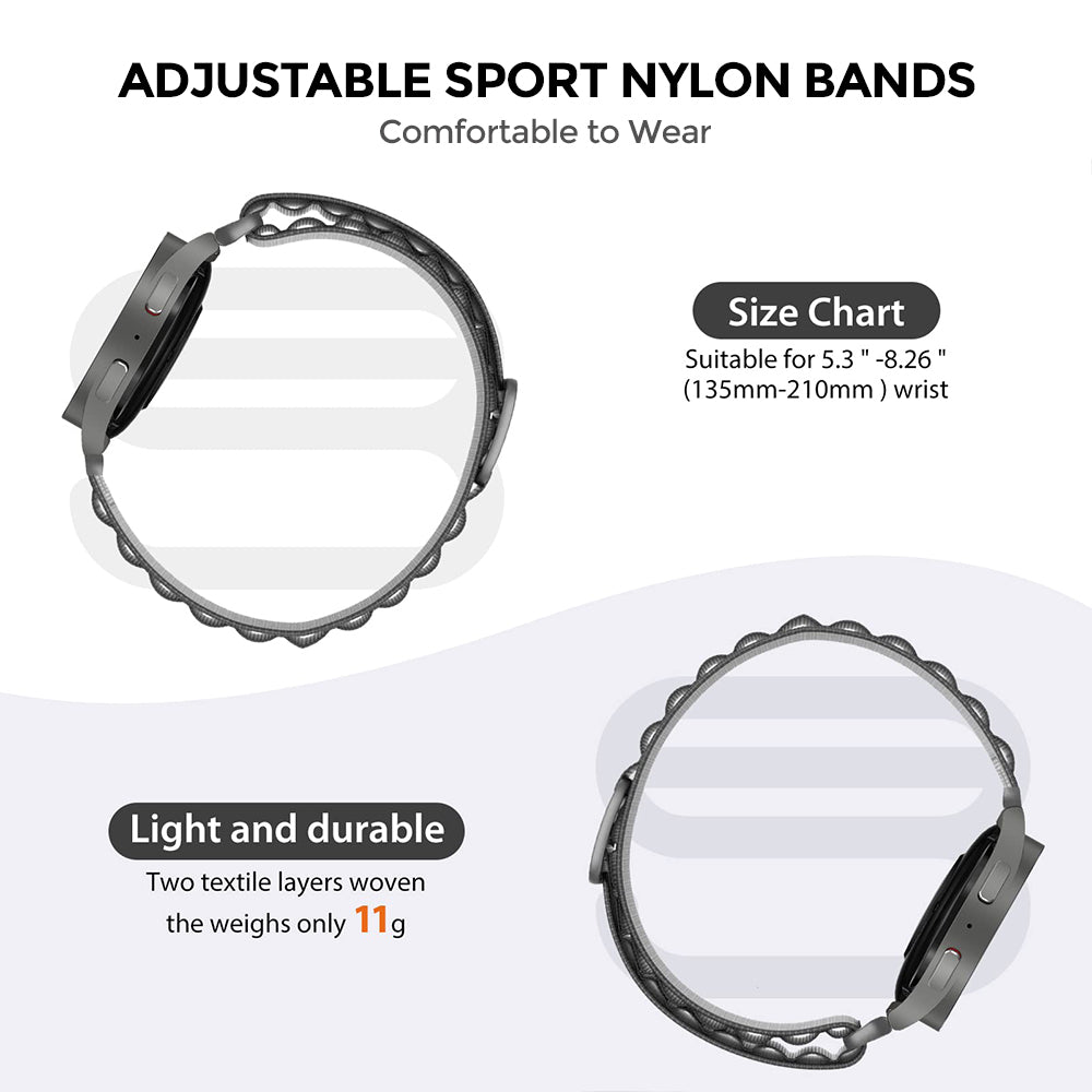Alpine Loop Straps| Samsung Galaxy Watch 5 40mm 44mm/Galaxy Pro 5 45mm/Galaxy Watch 4 40mm 44mm | Green