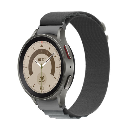 Alpine Loop Straps| Samsung Galaxy Watch 5 40mm 44mm/Galaxy Pro 5 45mm/Galaxy Watch 4 40mm 44mm | Grey