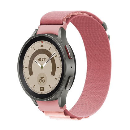 Alpine Loop Straps| Samsung Galaxy Watch 5 40mm 44mm/Galaxy Pro 5 45mm/Galaxy Watch 4 40mm 44mm | Light Pink