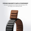Leather Magnetic Loop Strap | Samsung Galaxy Watch 5 40mm 44mm/Galaxy Pro 5 45mm/Galaxy Watch 4 40mm 44mm | Dark Brown