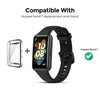Huawei Watch Band 7 | Silicone Watch Band Strap + TPU Watch Case | Dark Green