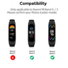 Xiaomi Mi Band 6 / 5 | 3 beads Stainless Steel Metal Watch Band Strap | Silver