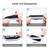 Xiaomi Mi Band 6 / 5 | Silicone Watch Band Strap  [Pack Of 5]  | Black/Grey/Blue/Green/White