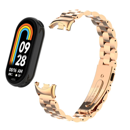 Xiaomi Mi Band 8 Metal Watch Strap | Rose Gold