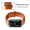 Xiaomi Mi Smart Band 8 Pro & Redmi Watch 4 Leather Straps | Orange