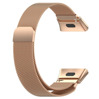 O Ozone - Redmi Watch 3 | Milanese Stainless Steel Band - Rose Gold
