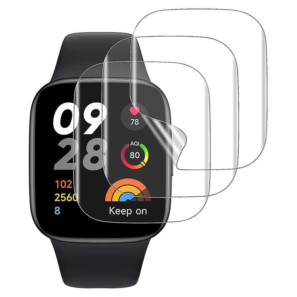 O Ozone - (Pack of 3) Screen Protector For Redmi Watch 3 - Clear