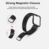 Mi Smart Watch Lite/Redmi Band | Metal Milanese Magnetic Stainless Steel WristBand Strap | Blue