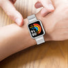 Mi Smart Watch Lite/Redmi Band | Metal Milanese Magnetic Stainless Steel WristBand Strap | Blue