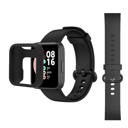 Xiaomi Redmi Watch 2 Lite Band + Watch Case| Silicone Straps Wristband Sport Band |  Black