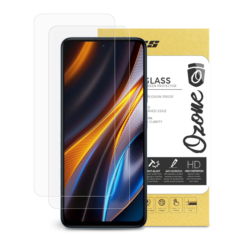 Xiaomi Poco X4 GT 5G Screen Protectors | Tempered Glass  | Pack of 2