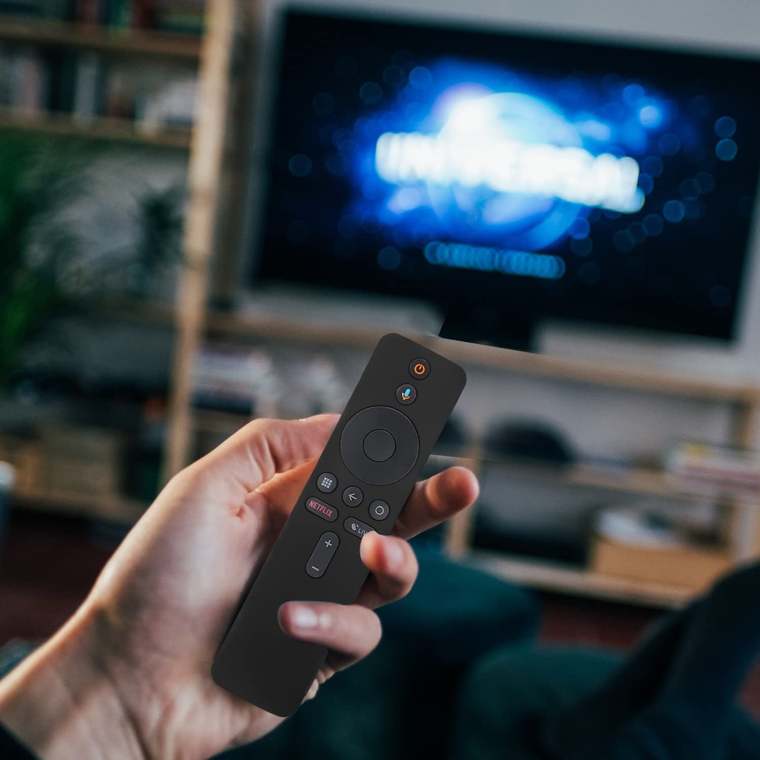 Silicone Case for Xiaomi Mi Box S/4X Mi TV Stick Smart Tv Box Controller Remote Skin Sleeve | Black