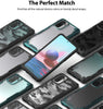 Xiaomi Redmi Note 10 / 10S Case Cover| Fusion-X Series| Camo Black