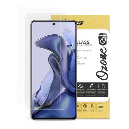 Redmi Note 11T 5G Screen Protectors | Tempered Glass  | Pack of 2